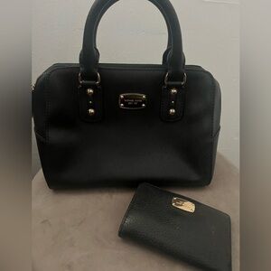 Michael Kors bag and matching wallet
